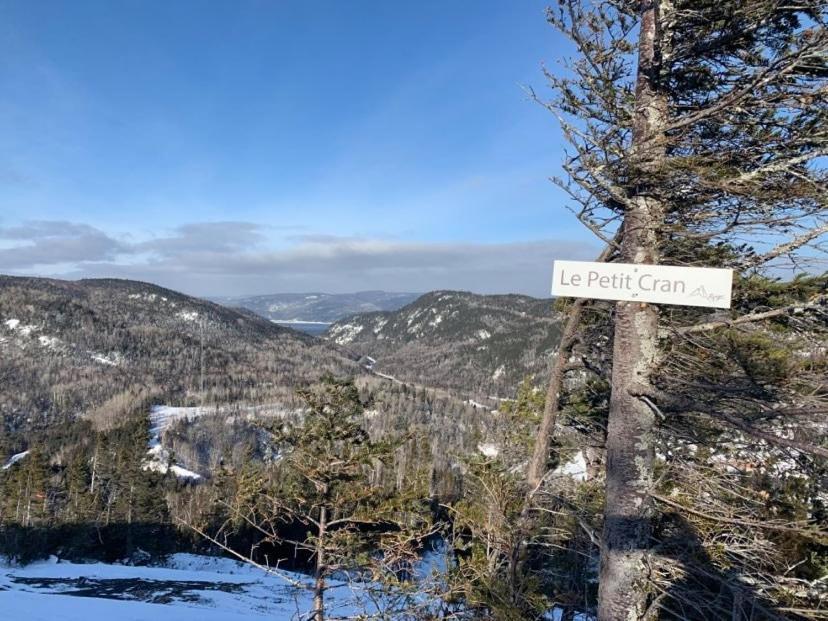 La Cabane Chez Jimmy Petit-Saguenay Dış mekan fotoğraf